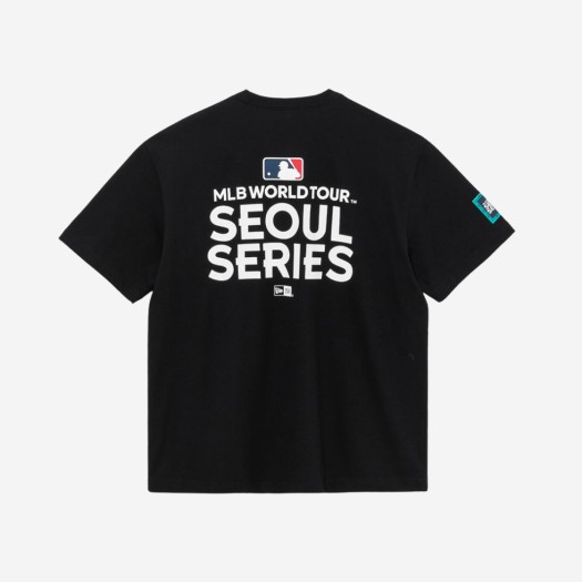 뉴에라 MLB 서울 시리즈 샌디에이고 파드리스 티셔츠 블랙