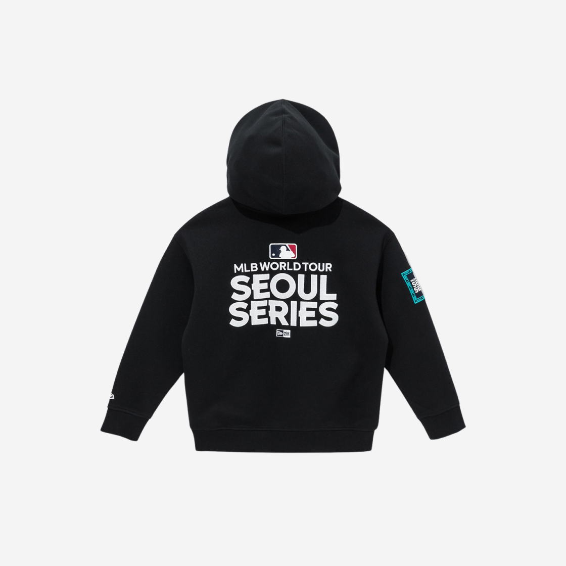 (Kids) 뉴에라 MLB 서울 시리즈 샌디에이고 파드리스 후드 블랙((Kids) New Era MLB Seoul Series San Diego Padres Hood Black) - 1