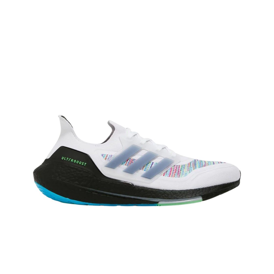 GZ3194 Adidas Ultra Boost 21 Cloud White Core Black - 대표 이미지 #1