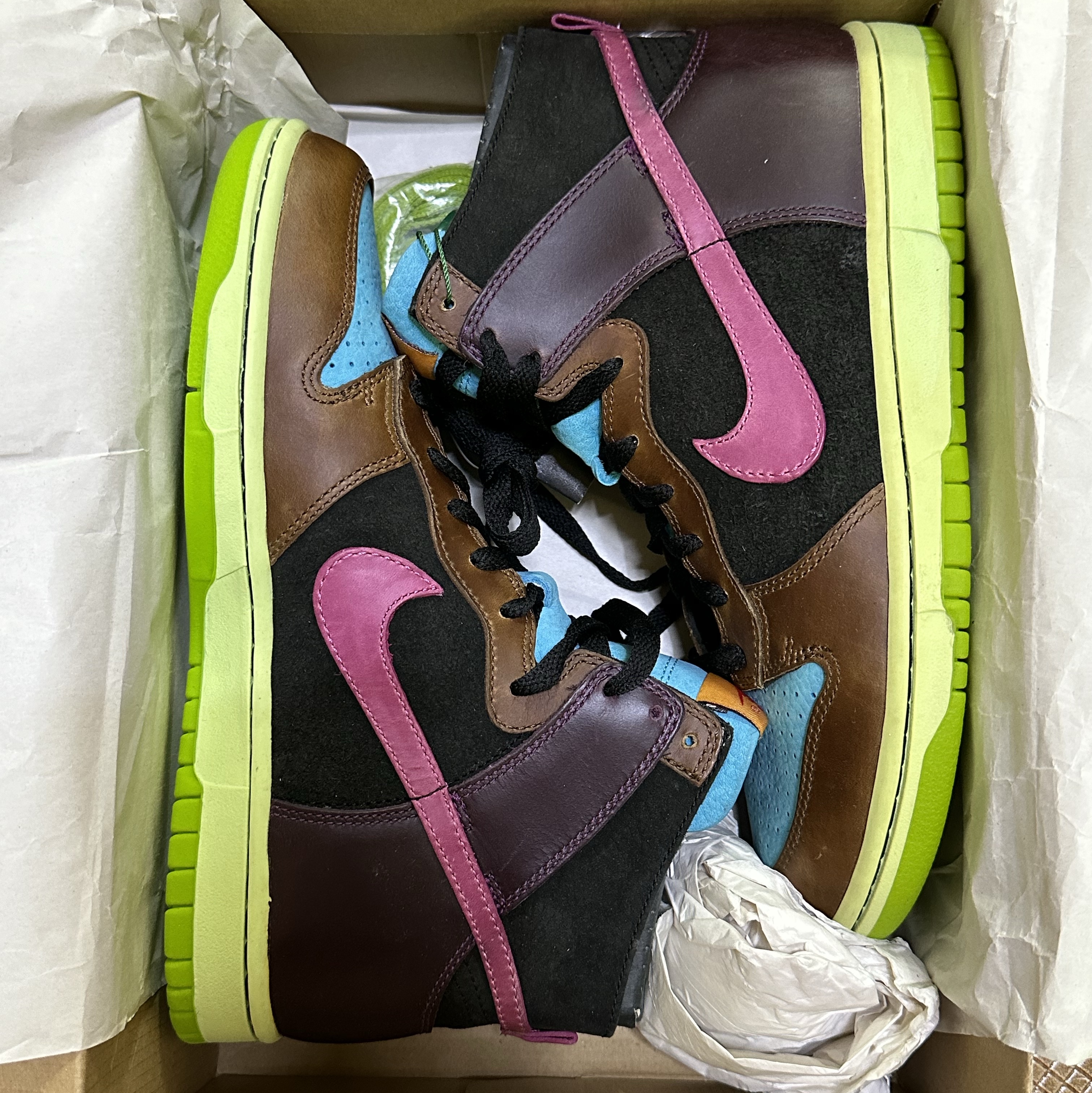 Nike x Undefeated Dunk High Nl 착용 스타일