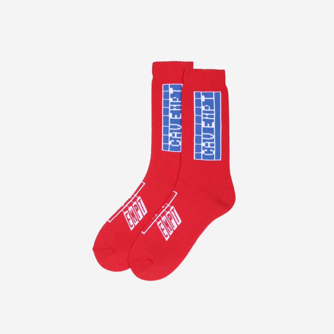 Cav Empt Socks Red - 24SS 상세 이미지 1