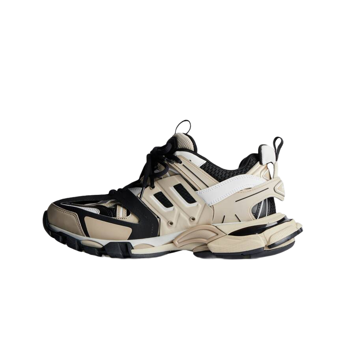 (W) 발렌시아가 트랙 스니커즈 베이지 블랙((W) Balenciaga Track Sneakers Beige Black) - 2