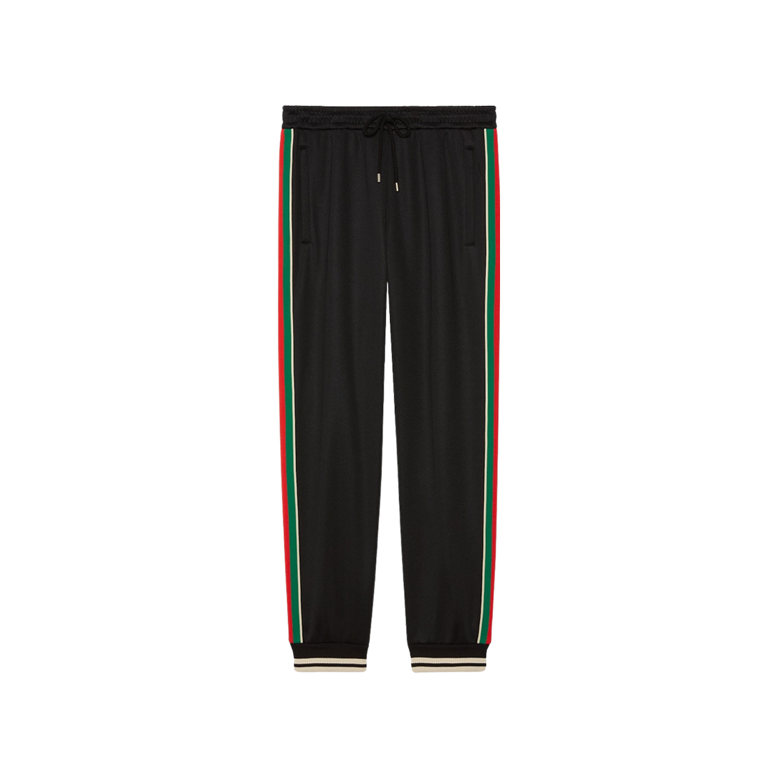 Gucci Technical Jersey Track Bottoms Black 상세 이미지 1