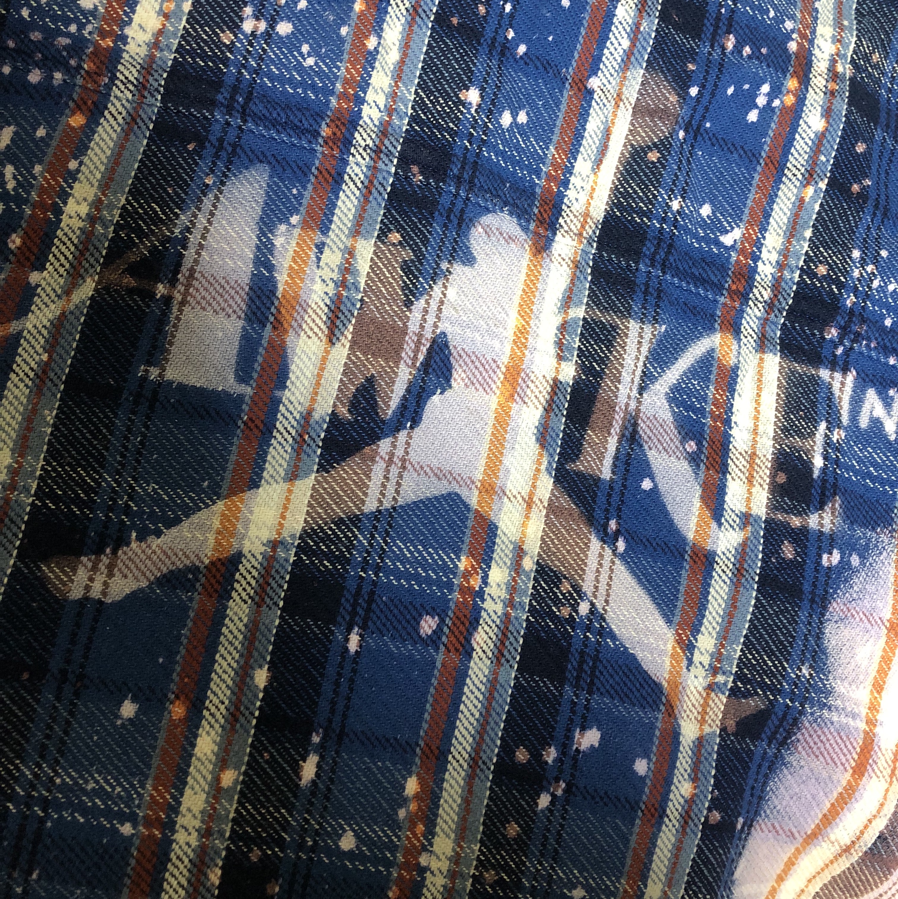 Jordan x Awake NY Flannel Shirt Blackened Blue (FQ5453-498) 착용 스타일
