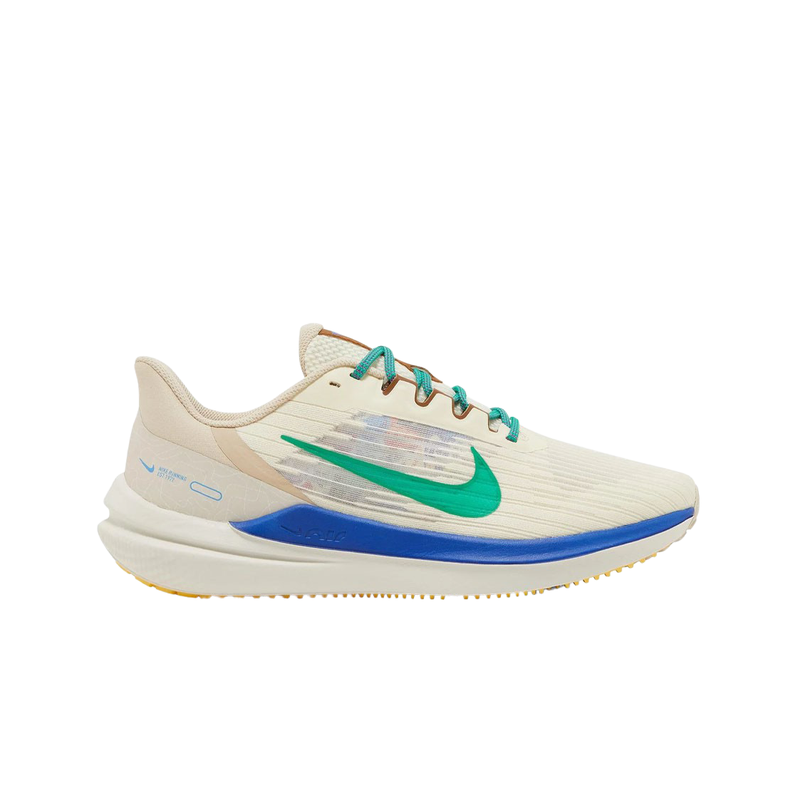나이키 에어 윈플로 9 프리미엄 코코넛 밀크 스타디움 그린(Nike Air Winflo 9 PRM Coconut Milk Stadium Green)