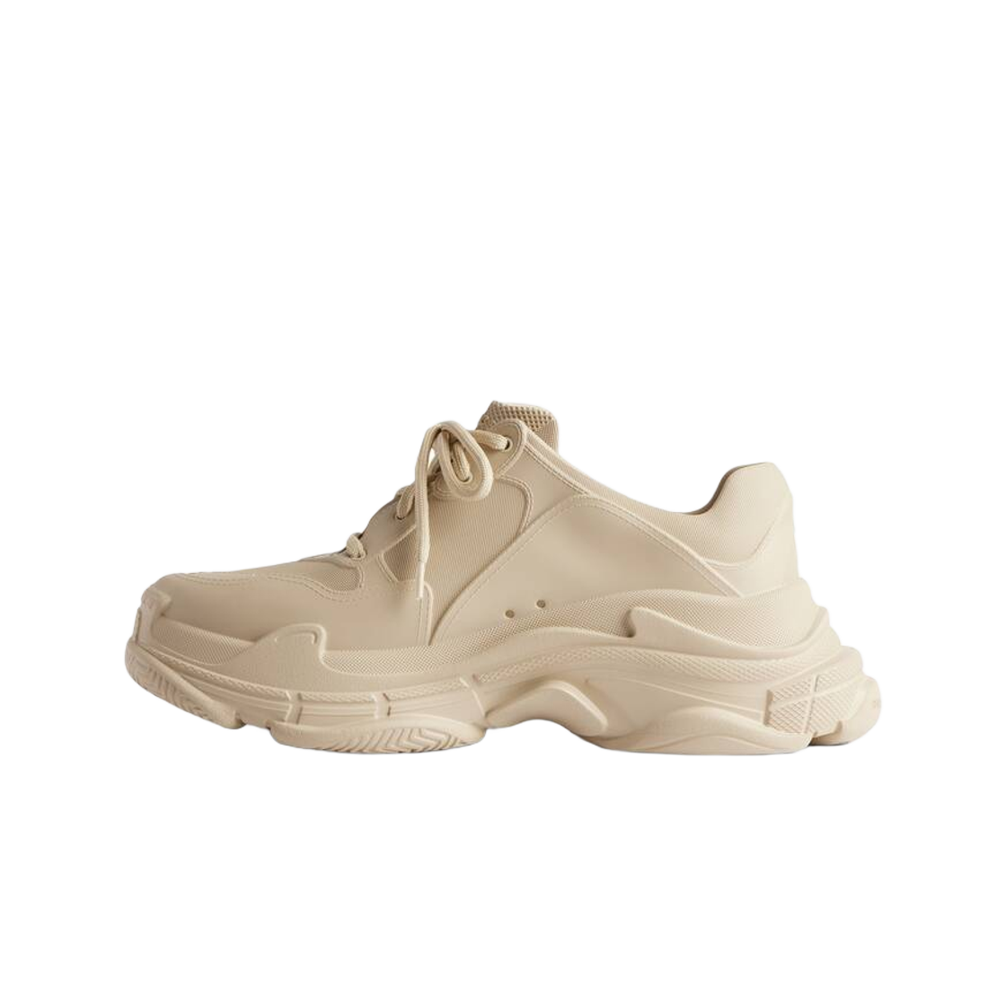 (W) Balenciaga Triple S Mold Sneakers Beige 상세 이미지 2