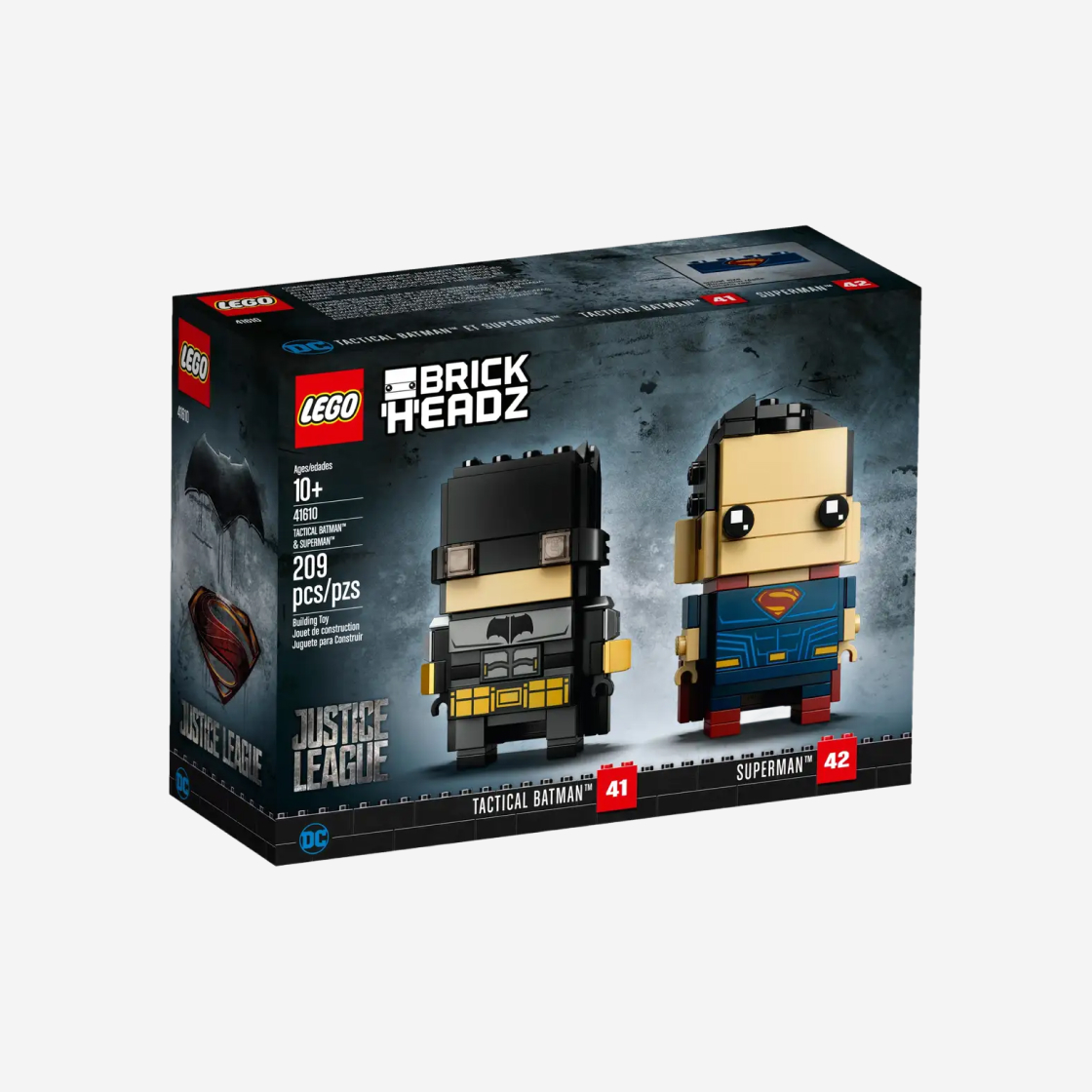 레고 브릭헤즈 전술 배트맨과 슈퍼맨(Lego Brickheadz Tactical Batman & Superman) - 2