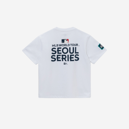 (Kids) 뉴에라 MLB 서울 시리즈 LA 다저스 티셔츠 화이트