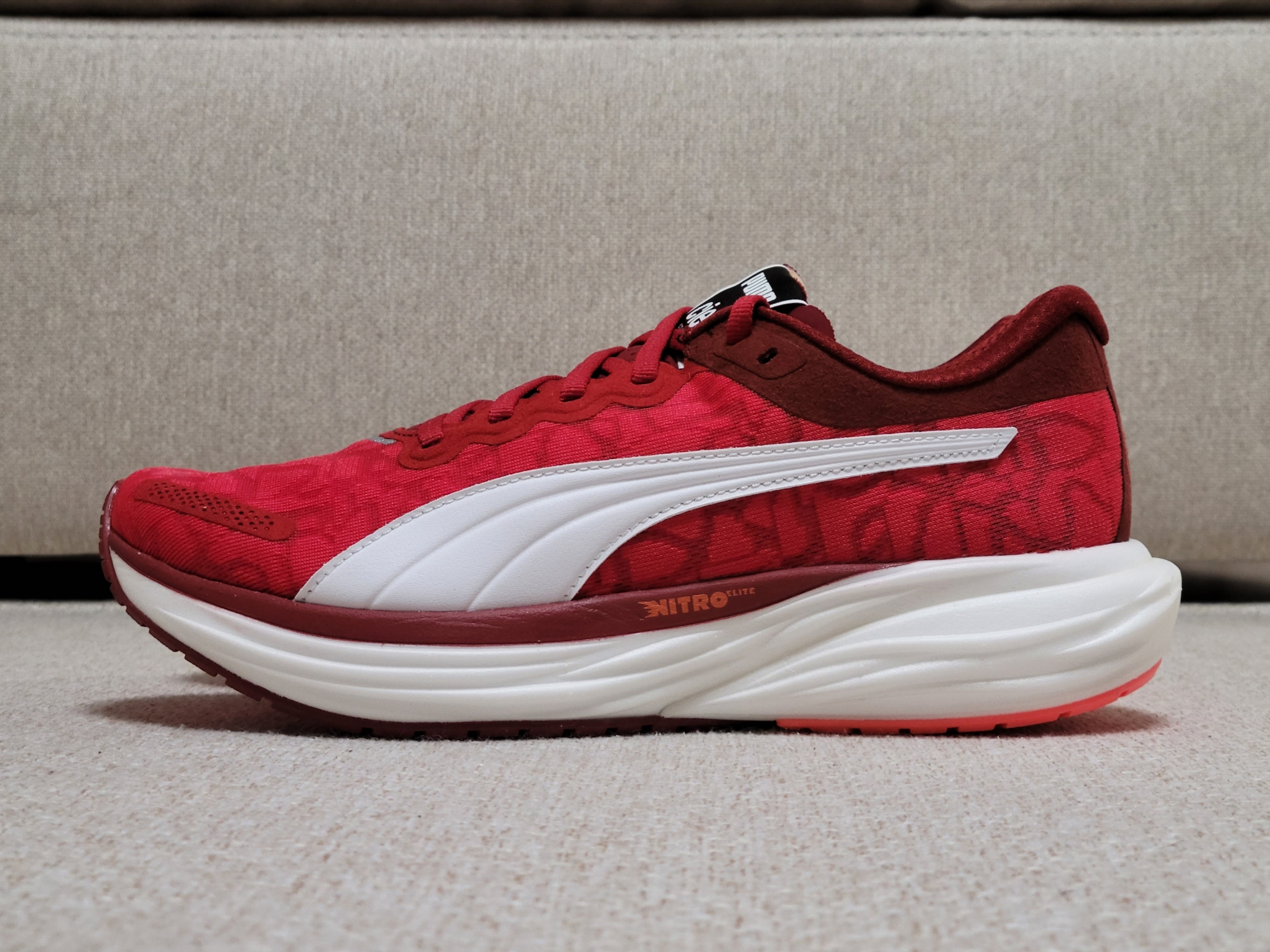 Puma x Ciele Deviate Nitro 2 Vibrant Red 착용 스타일 - 1