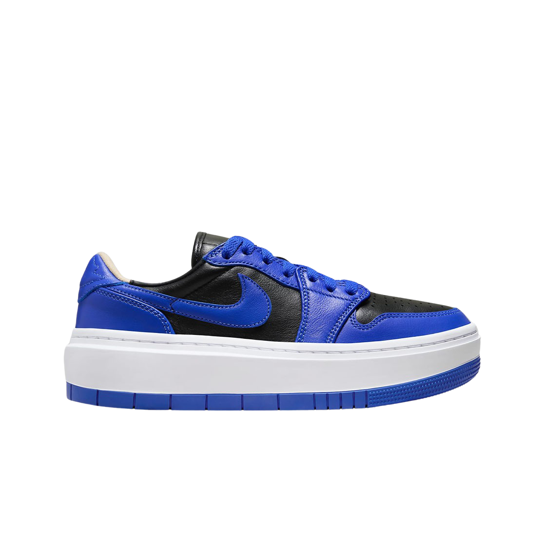 (W) 조던 1 엘리베이트 로우 블랙 하이퍼 로얄((W) Jordan 1 Elevate Low Black Hyper Royal)