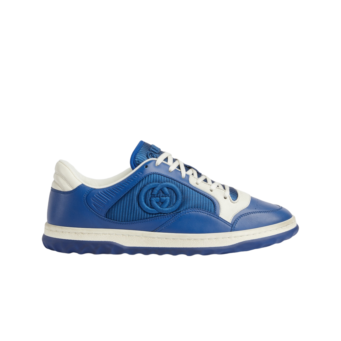 구찌 맥80 스니커즈 블루 레더
