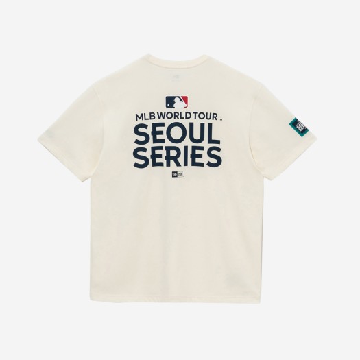 뉴에라 MLB 서울 시리즈 샌디에이고 파드리스 티셔츠 아이보리