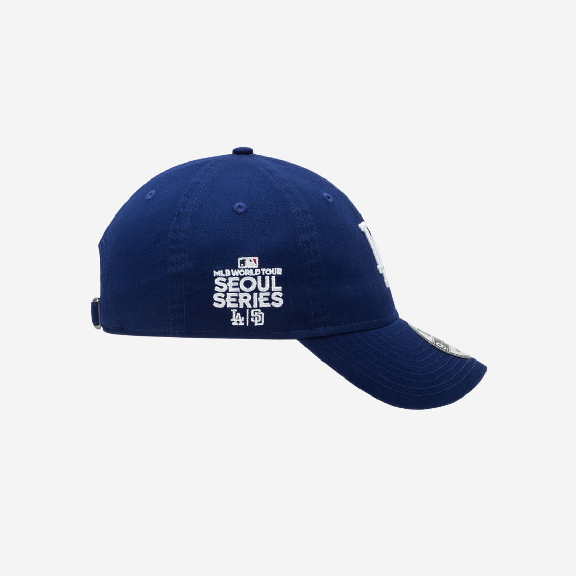 New Era 9Forty Unstructured MLB Seoul Series LA Dodgers Dark Royal 상세 이미지 3