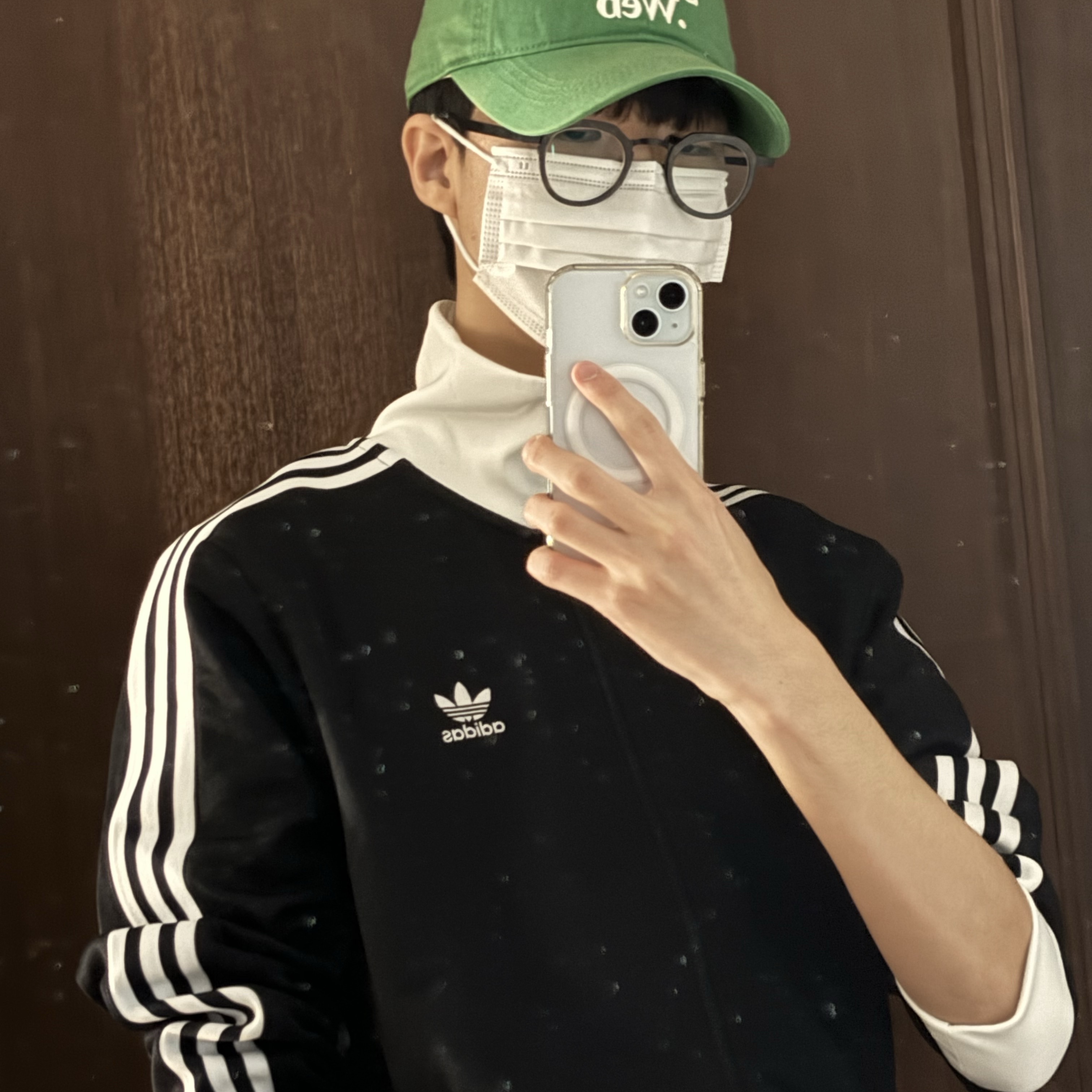 Adidas Adicolor Classics Beckenbauer Track Jacket Black - KR Sizing 착용 스타일