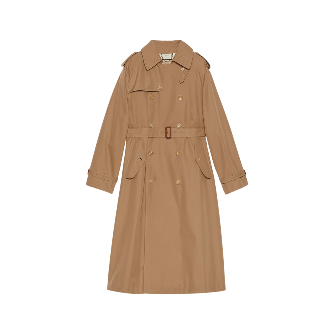 Gucci Gabardine Trench Coat Brown 상세 이미지 1