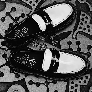 Cole Haan x Fragment American Classics Penny Loafer Black Spectator White 착용 스타일