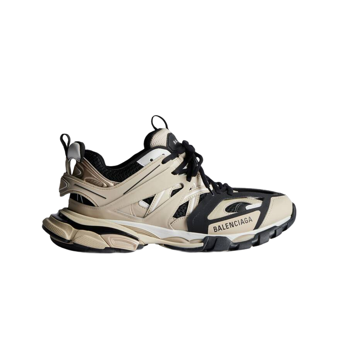 (W) Balenciaga Track Sneakers Beige Black 상세 이미지 1