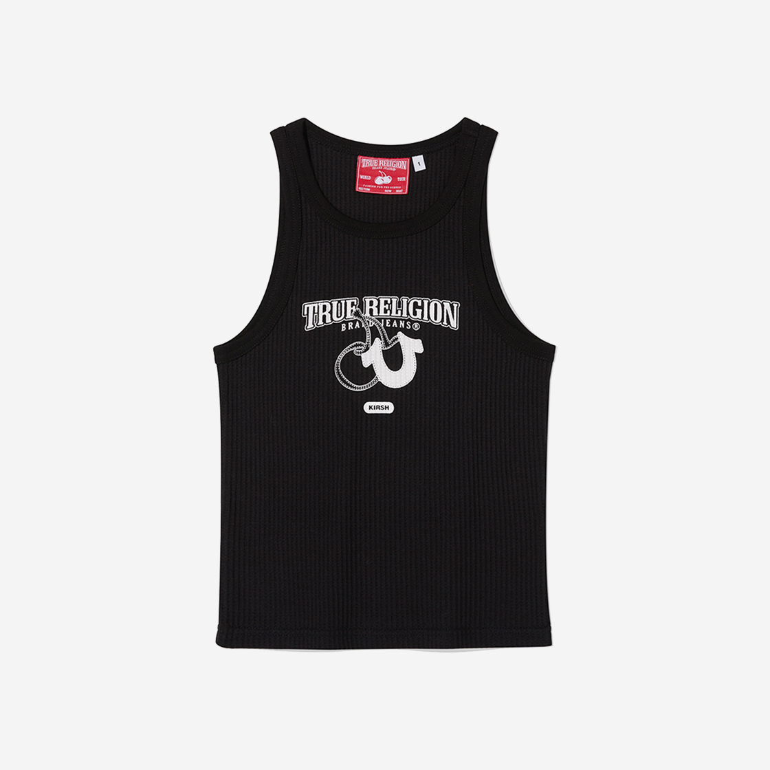 트루릴리젼 x 키르시 타이트 슬리브리스 블랙(True Religion x KIRSH Tight Sleeveless Black) - 1