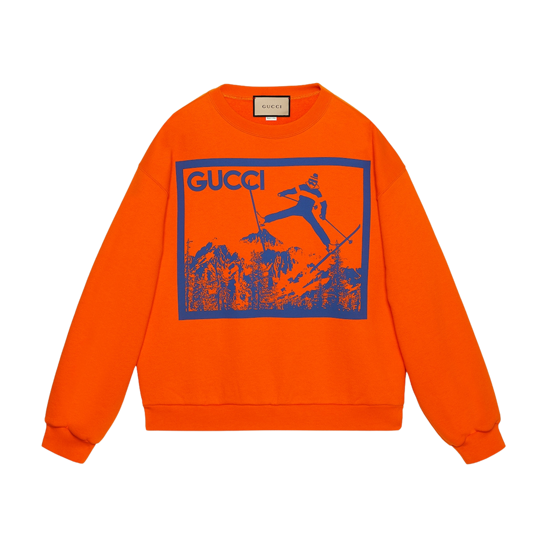 Gucci Cotton Jersey Sweatshirt Orange 상세 이미지 1