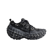 (W) Balenciaga Bouncer Screw Sneakers With Piercings Black