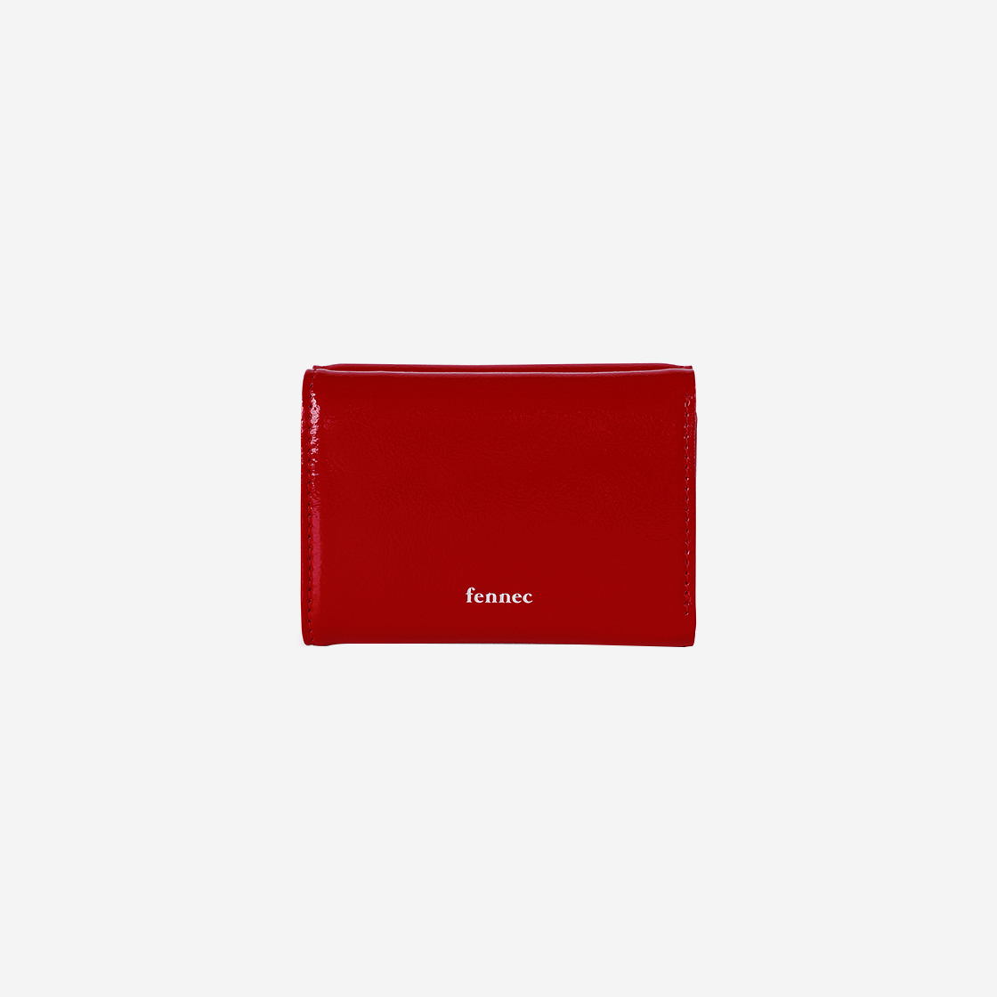 페넥 크링클 트라이앵글 트리플 월렛 디 체리 레드(Fennec Crinkle Triangle Triple Wallet D Cherry Red) - 3