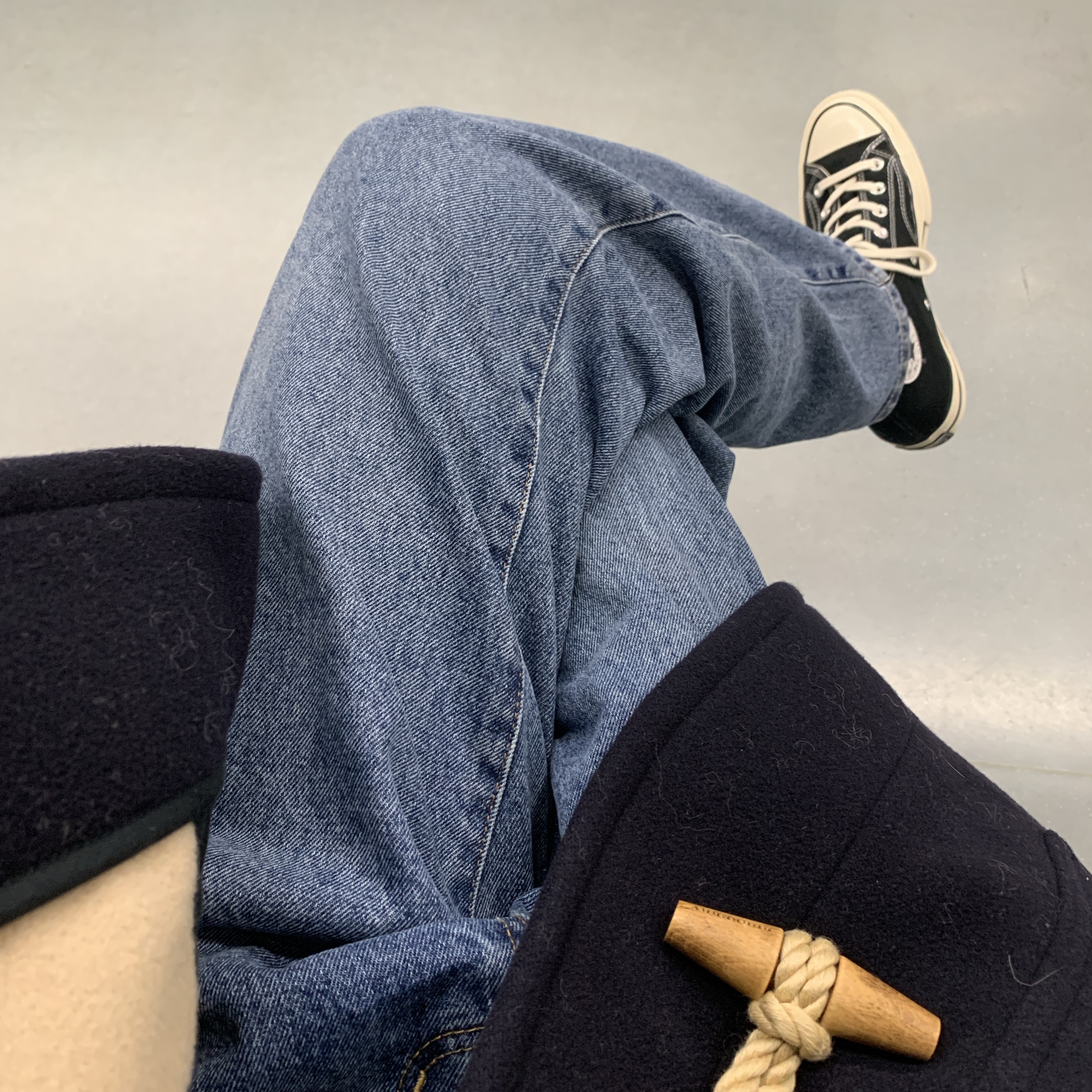 Converse Chuck 70 Hi Black 착용 스타일