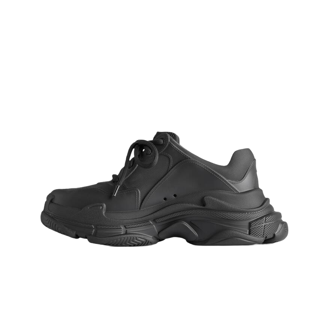 (W) 발렌시아가 트리플 S 몰드 스니커즈 블랙((W) Balenciaga Triple S Mold Sneakers Black) - 2