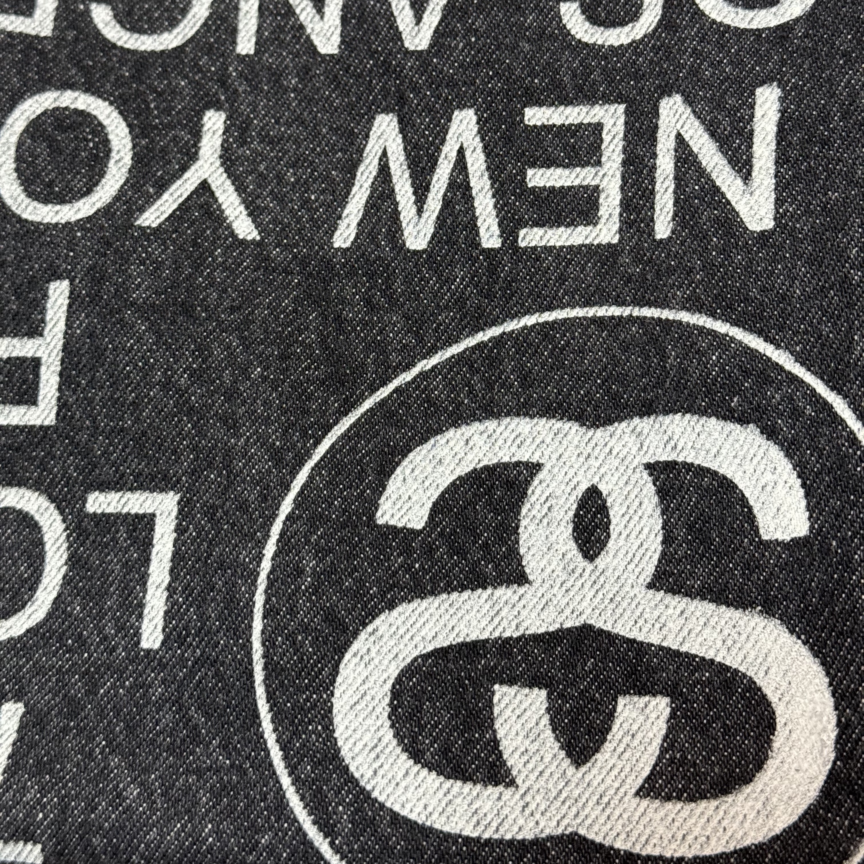 Stussy Big OL’ Jean City Link Denim Washed Black 착용 스타일 - 2