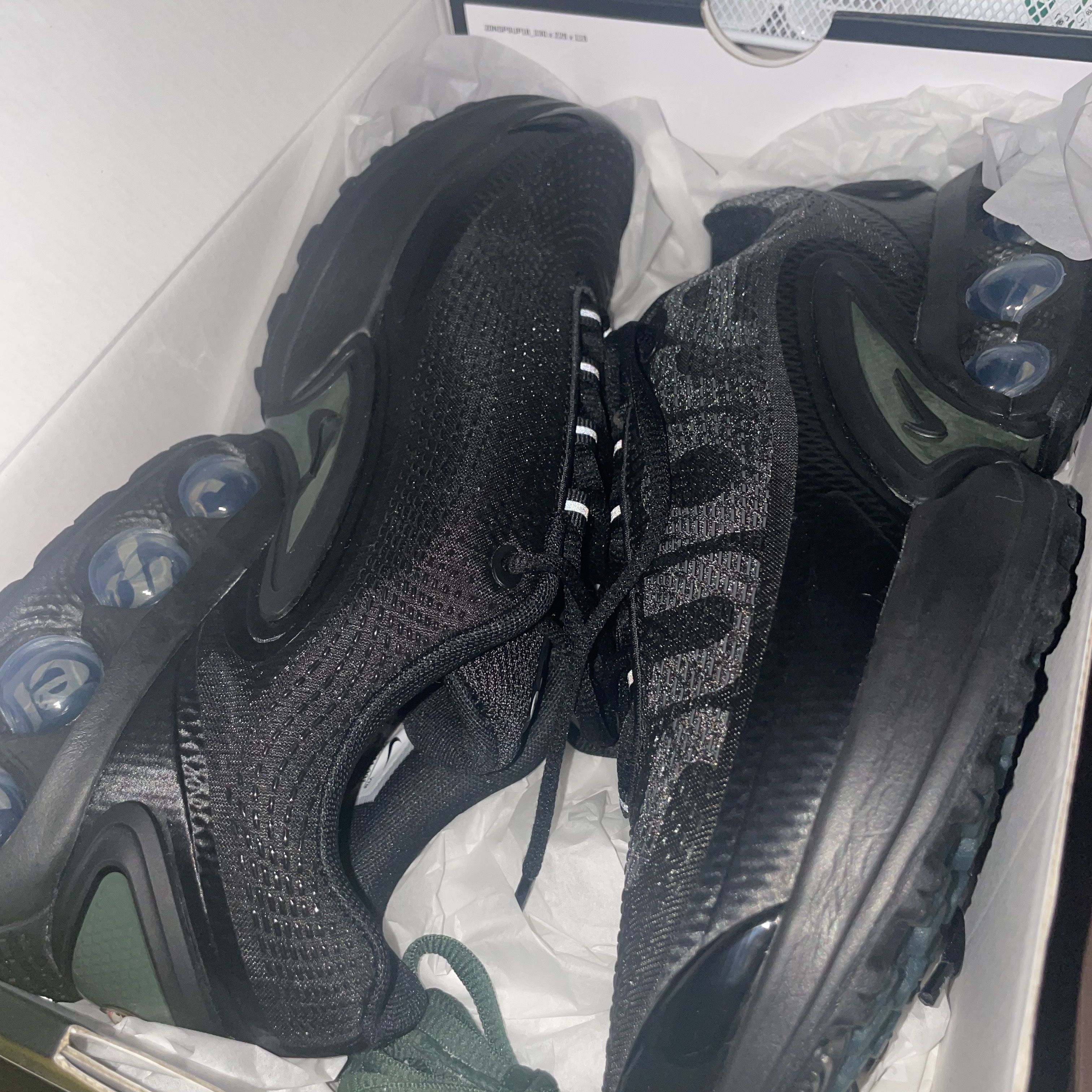 Nike x Supreme Air Max DN SP Black Galactic Jade 착용 스타일