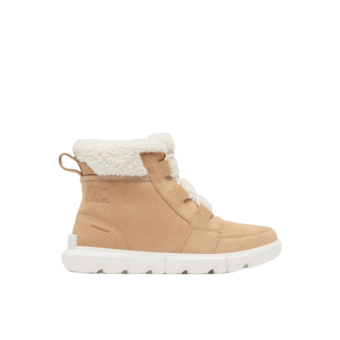 (W) 소렐 익스플로러 넥스트 카니발 워터프루프 카누 씨 솔트((W) Sorel Explorer Next Carnival Waterproof Canoe Sea Salt)