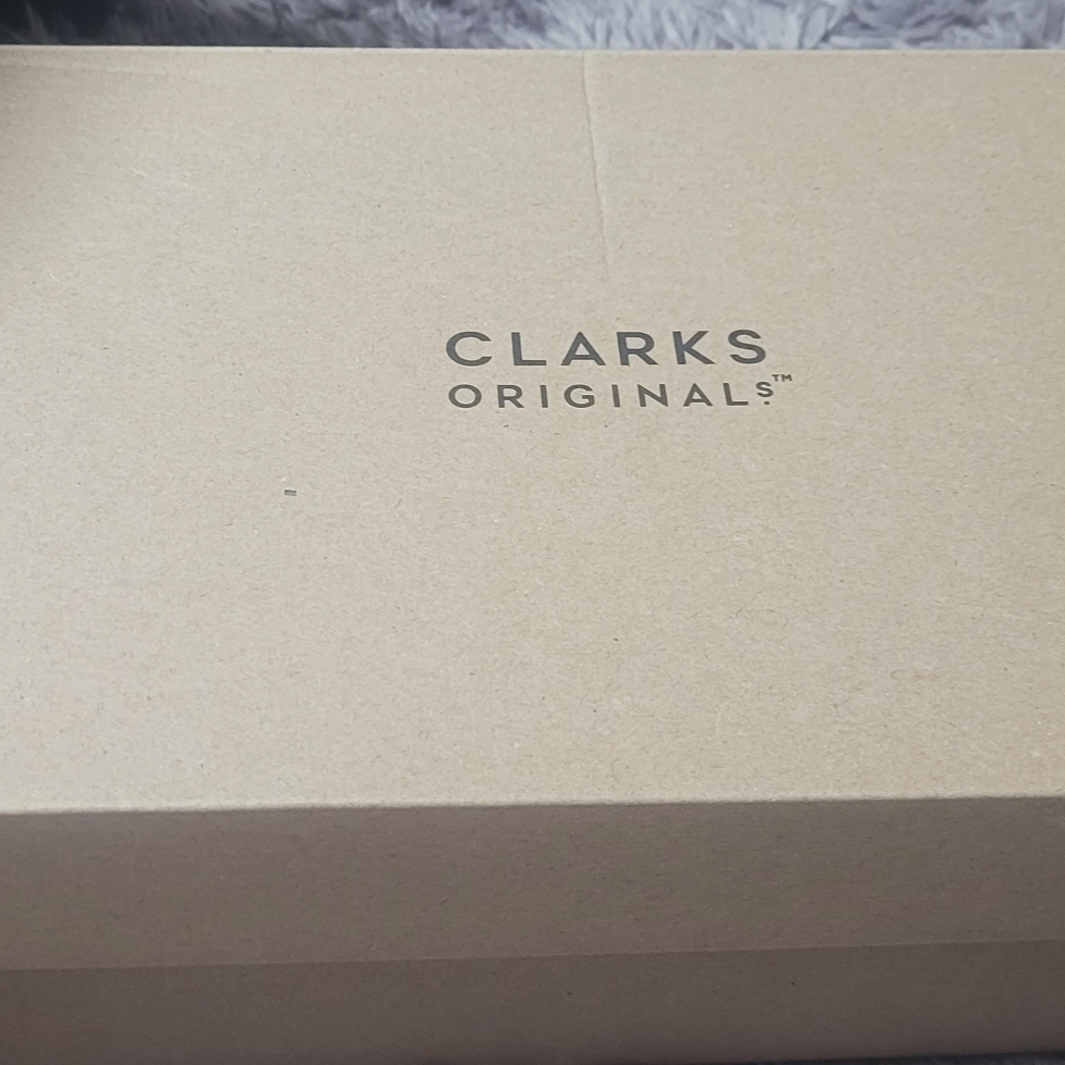Clarks Desert Trek Black Suede 착용 스타일 - 1
