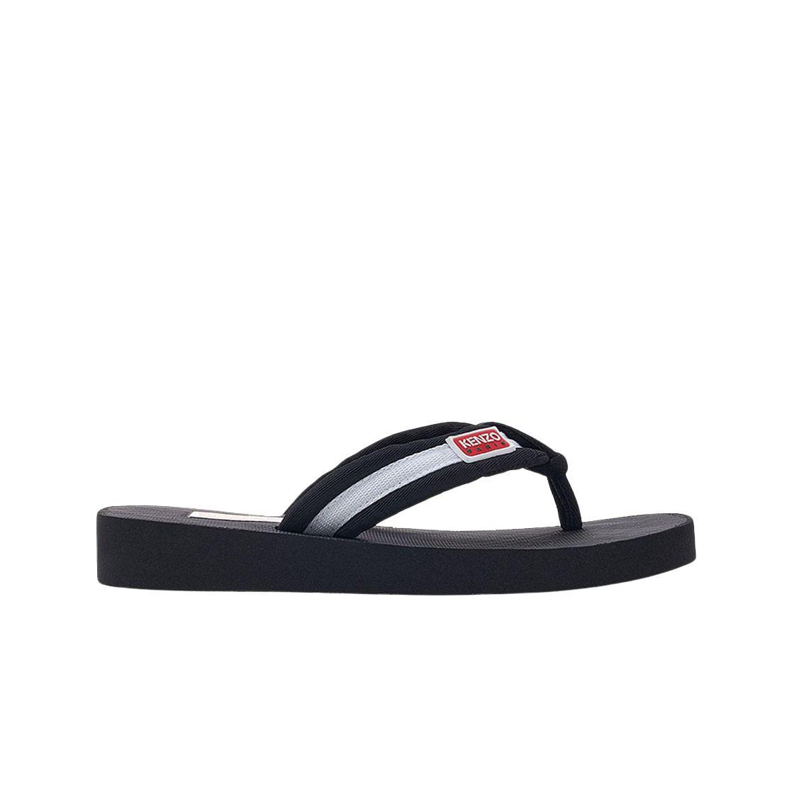 (W) 겐조 세타 플립 플랍 블랙((W) Kenzo Setta Flip-Flops Black)