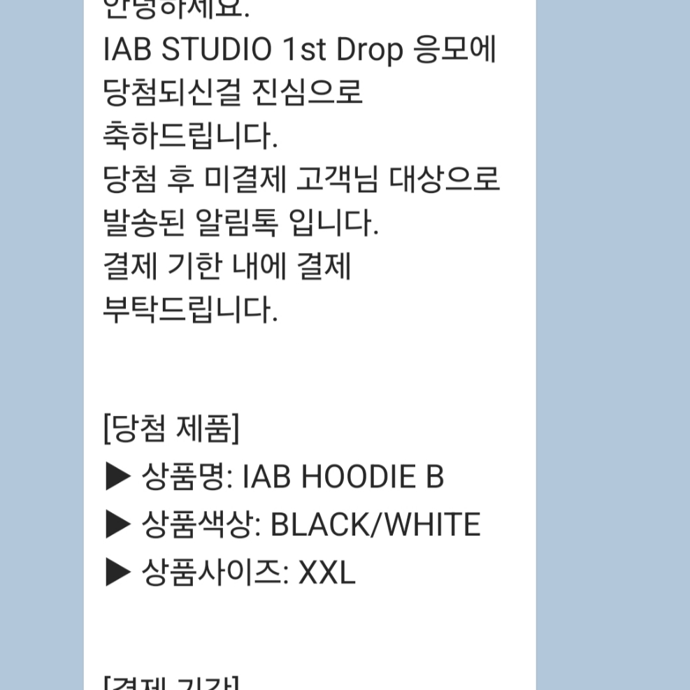 IAB Studio Hoodie Black 착용 스타일 - 2