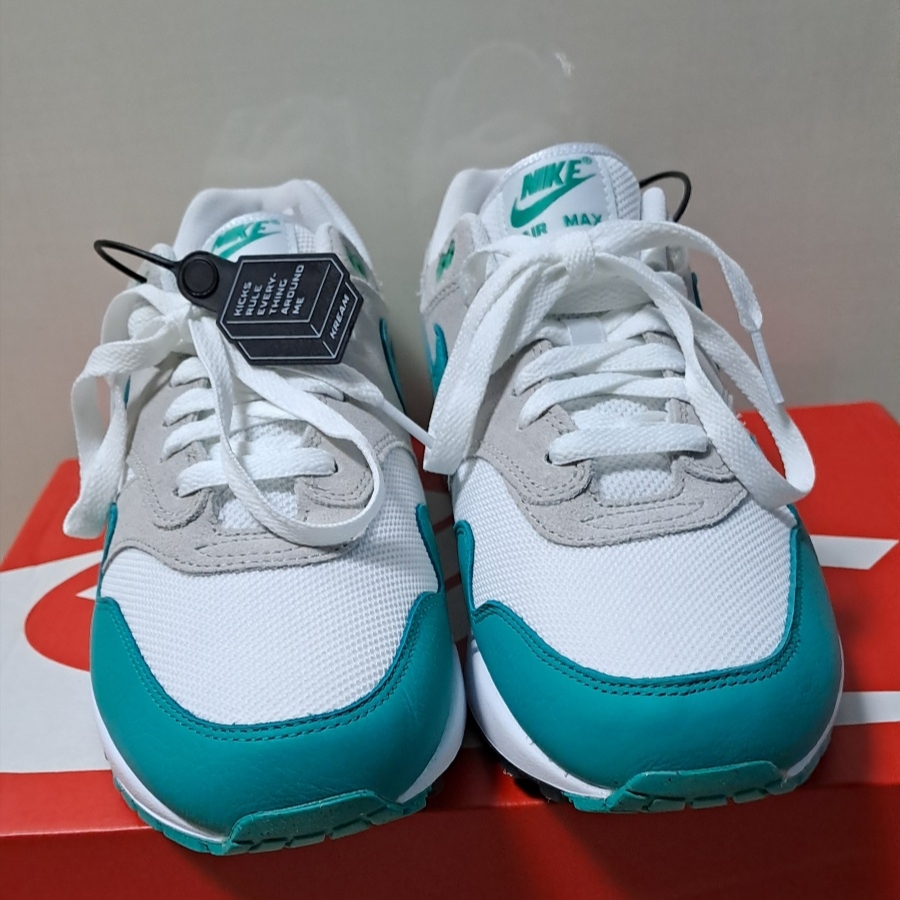 Nike Air Max 1 Clear Jade 착용 스타일 - 1