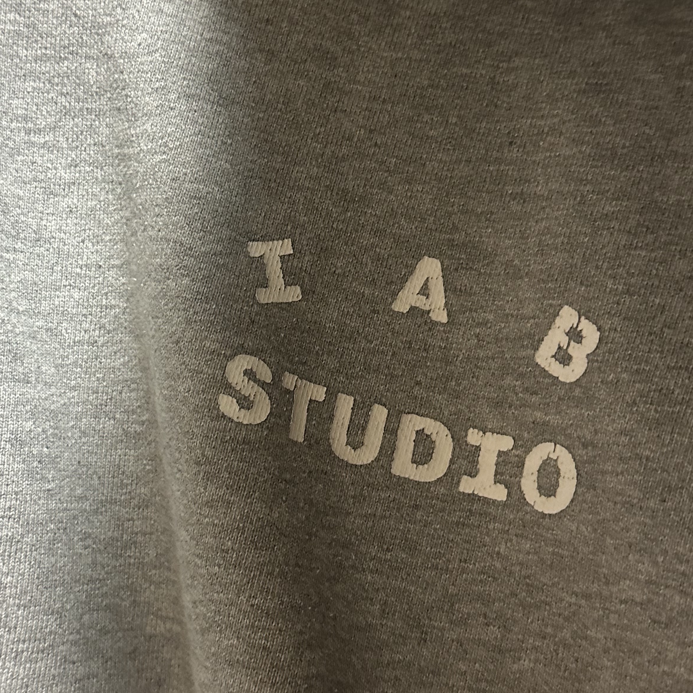 IAB Studio Zip-Up Hoodie Gray - 22FW 착용 스타일