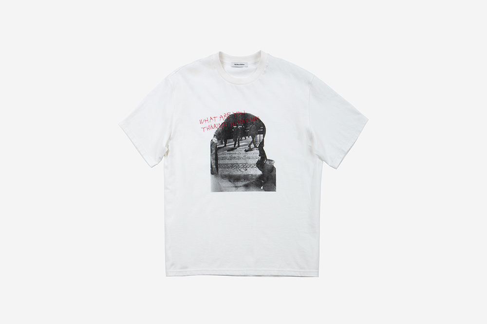 서피스에디션 프로젝션 티셔츠 화이트 | Surface Edition | KREAM Surface Edition Projection T-Shirt White