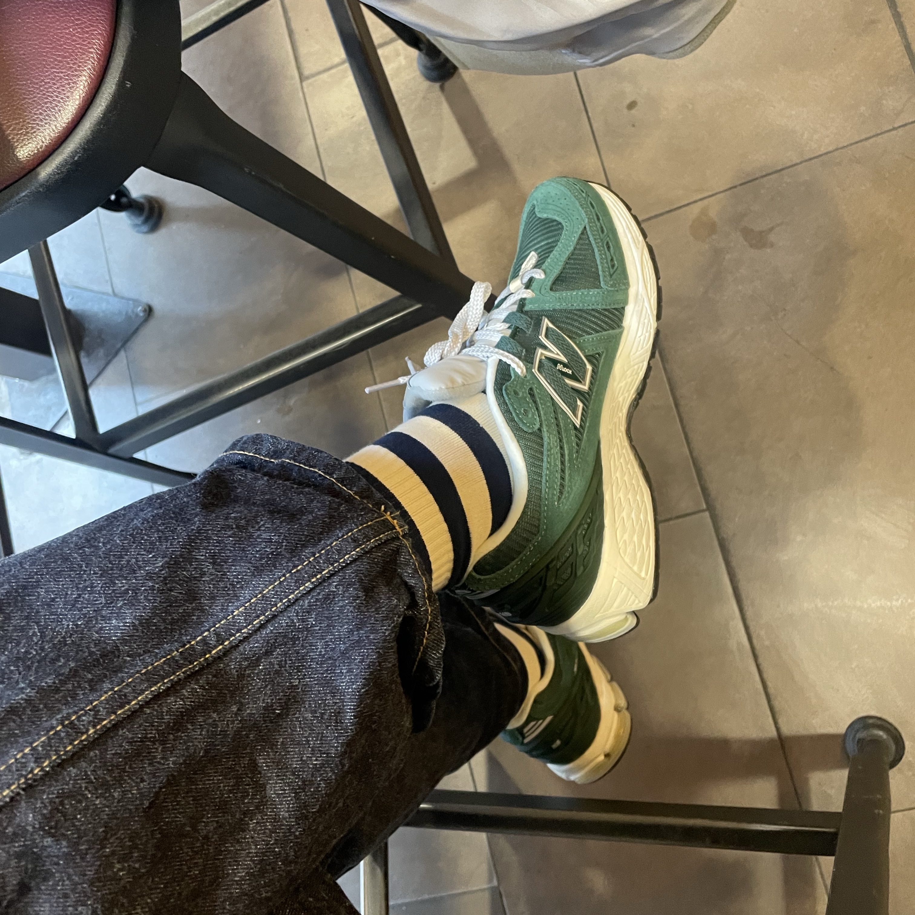 New Balance 1906R Nightwatch Green 착용 스타일