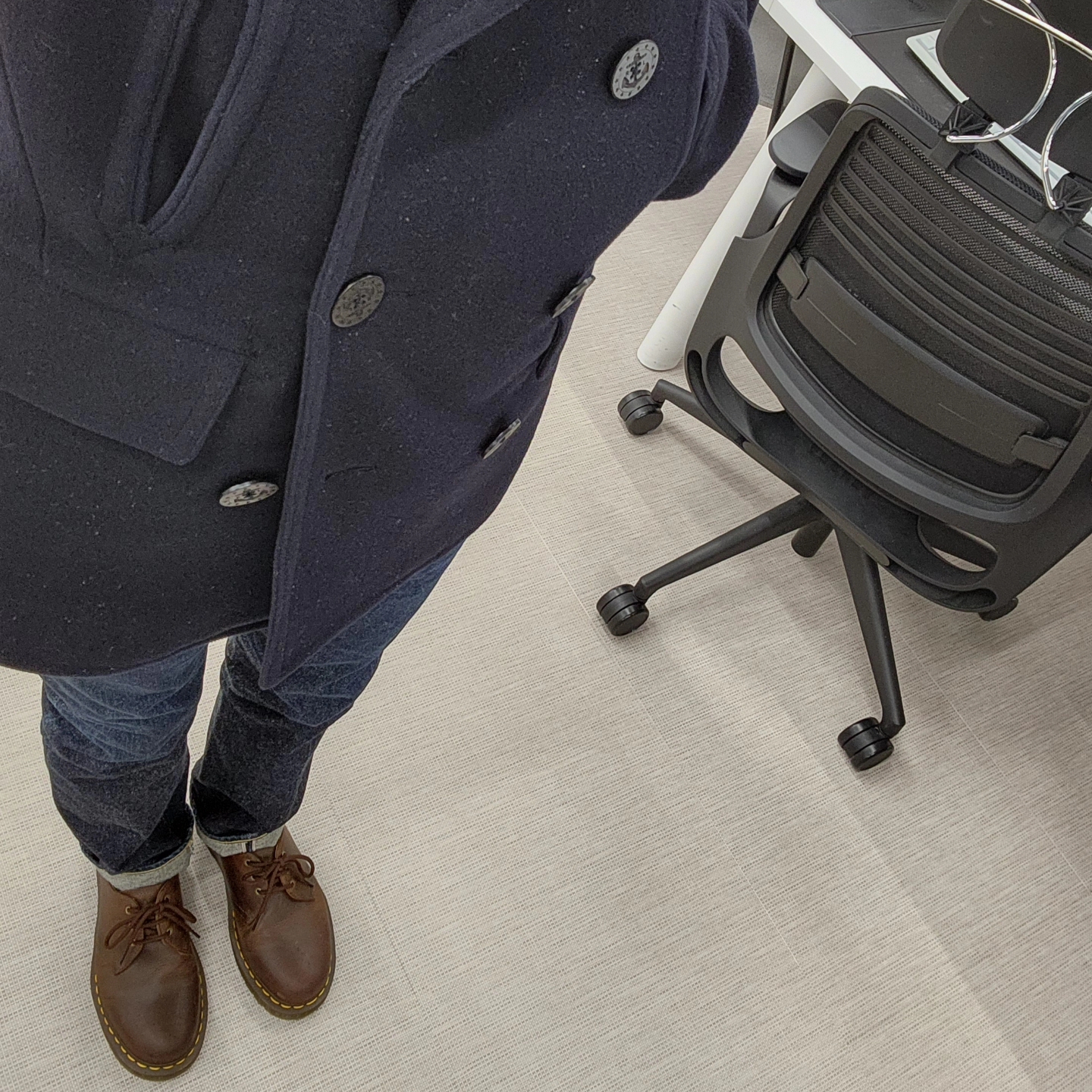 Dr. Martens 1461 Bex Crazy Horse Dark Brown 착용 스타일
