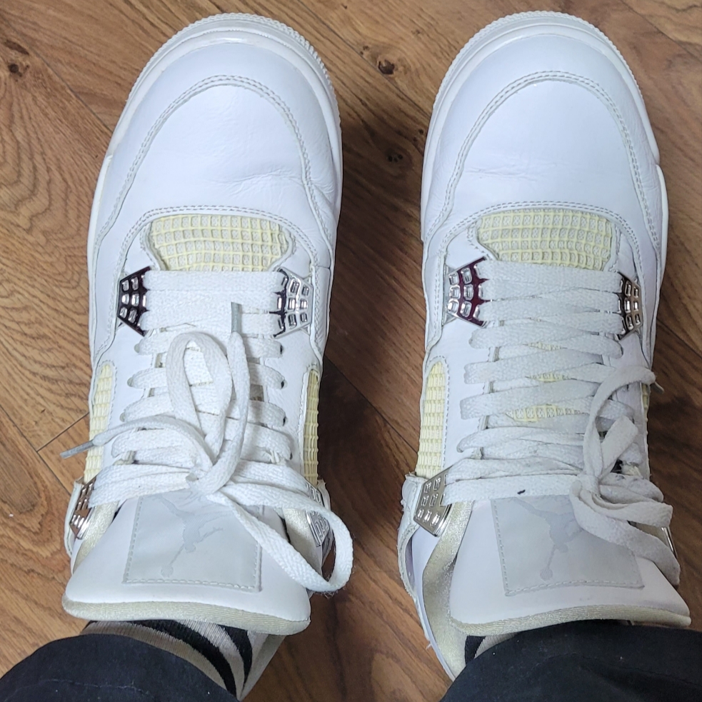 Jordan 4 Retro Pure Money 2017 착용 스타일 - 1