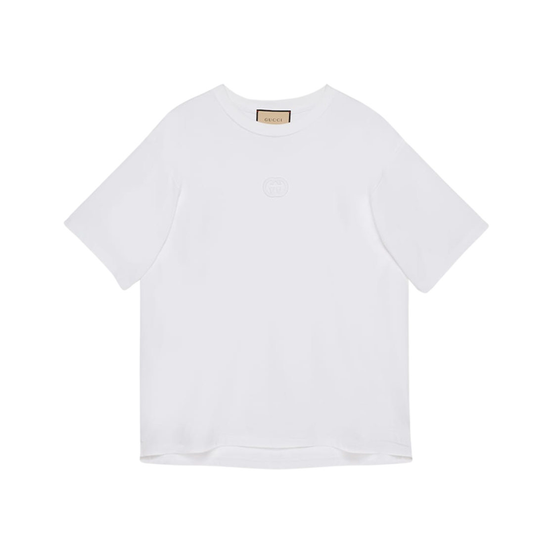 Gucci Cotton Jersey T-Shirt Off White 상세 이미지 1