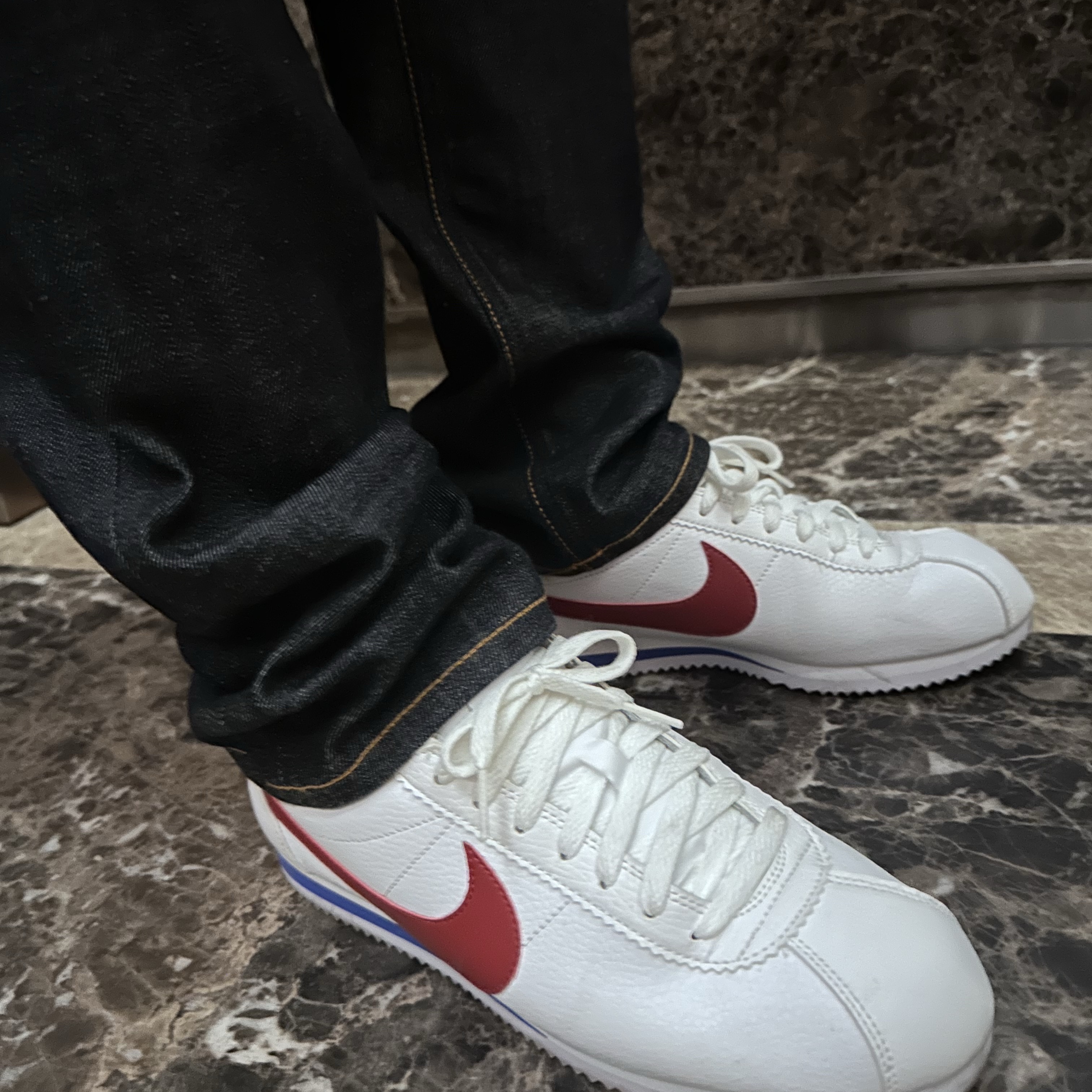 Essentials Knit Sweater Buttercream - 20SS, Nike Classic Cortez Forrest Gump 2018 착용 스타일 - 2
