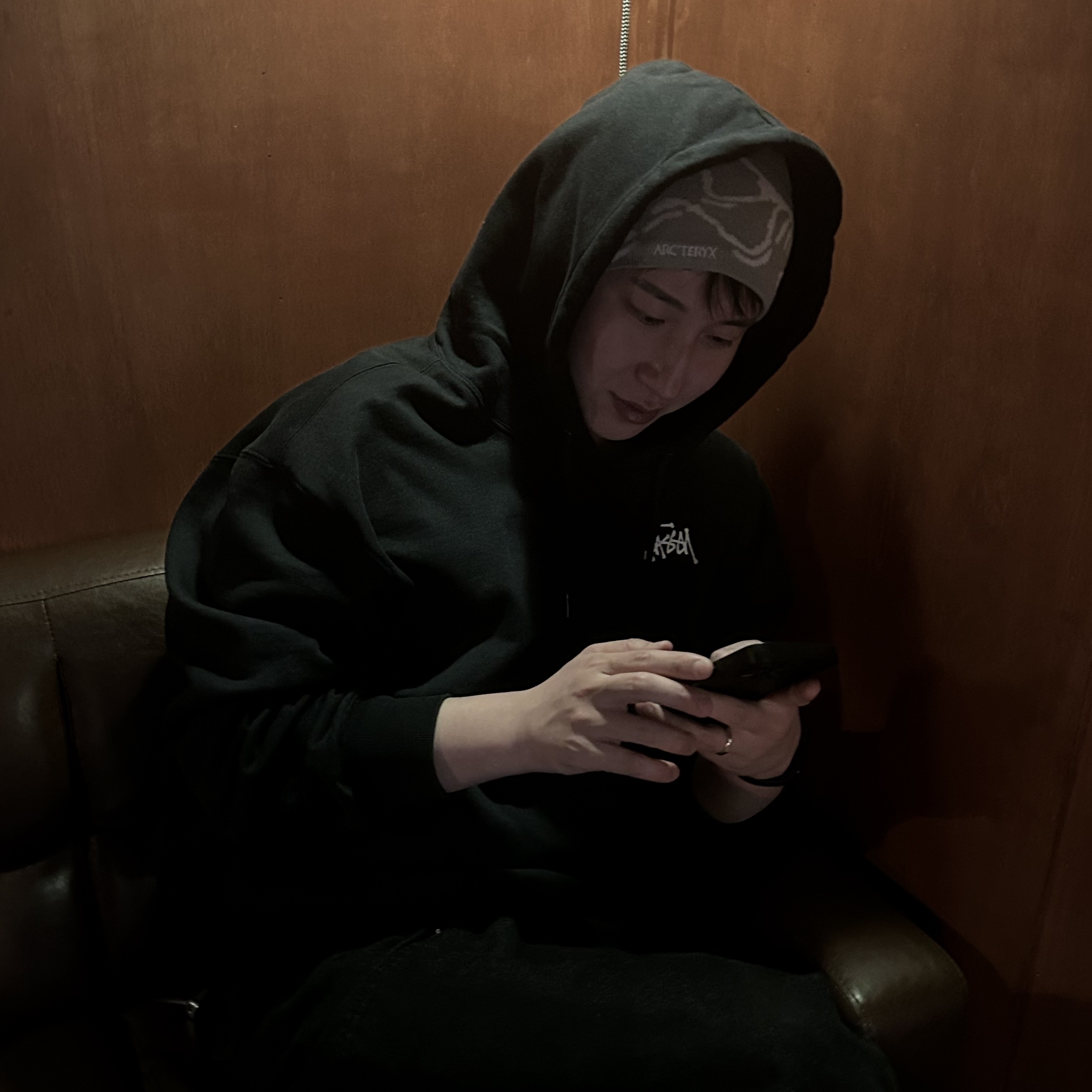 Arc'teryx Bird Head Toque Habitat 착용 스타일 - 1