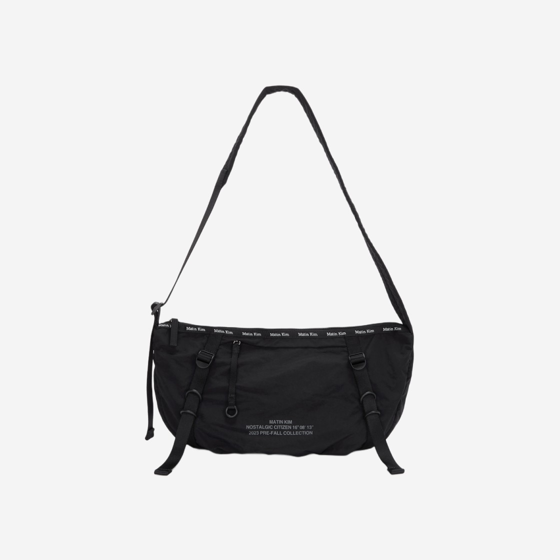 Matin Kim Utility Half Moon Bag Black 상세 이미지 1