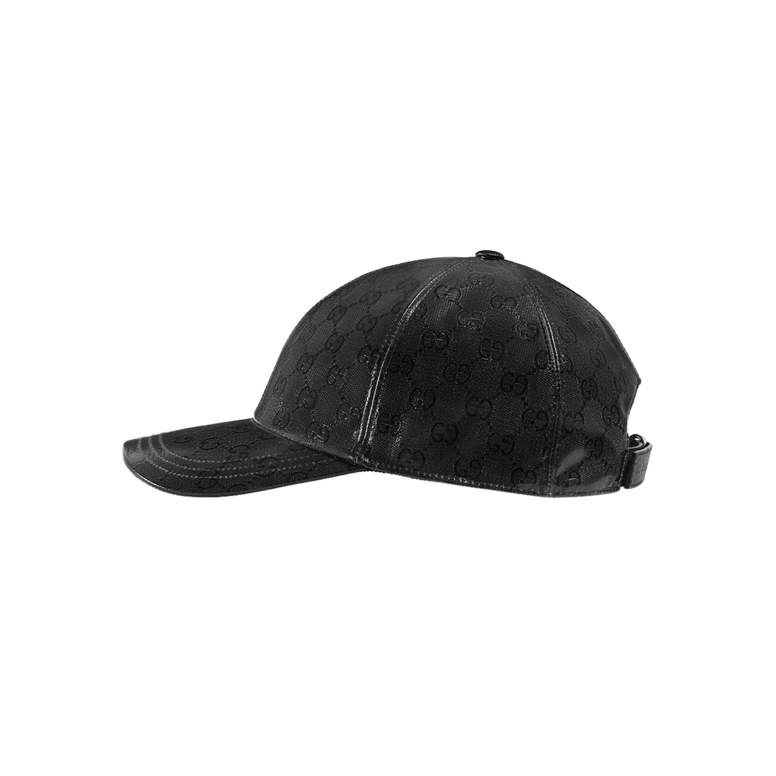 Gucci GG Crystal Baseball Hat Black 상세 이미지 2