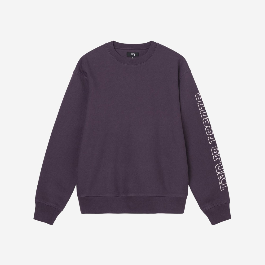 Stussy Sport Applique Crew Deep Purple 상세 이미지 1