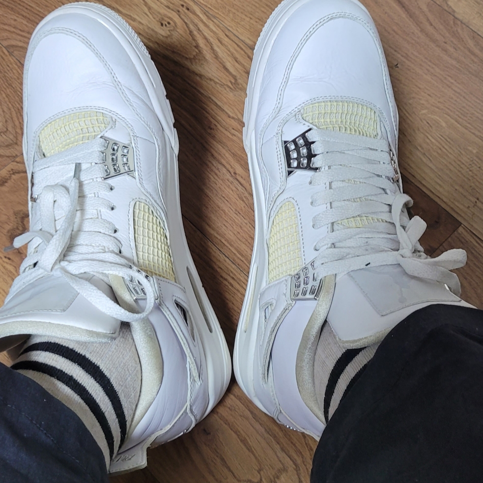 Jordan 4 Retro Pure Money 2017 착용 스타일 - 2