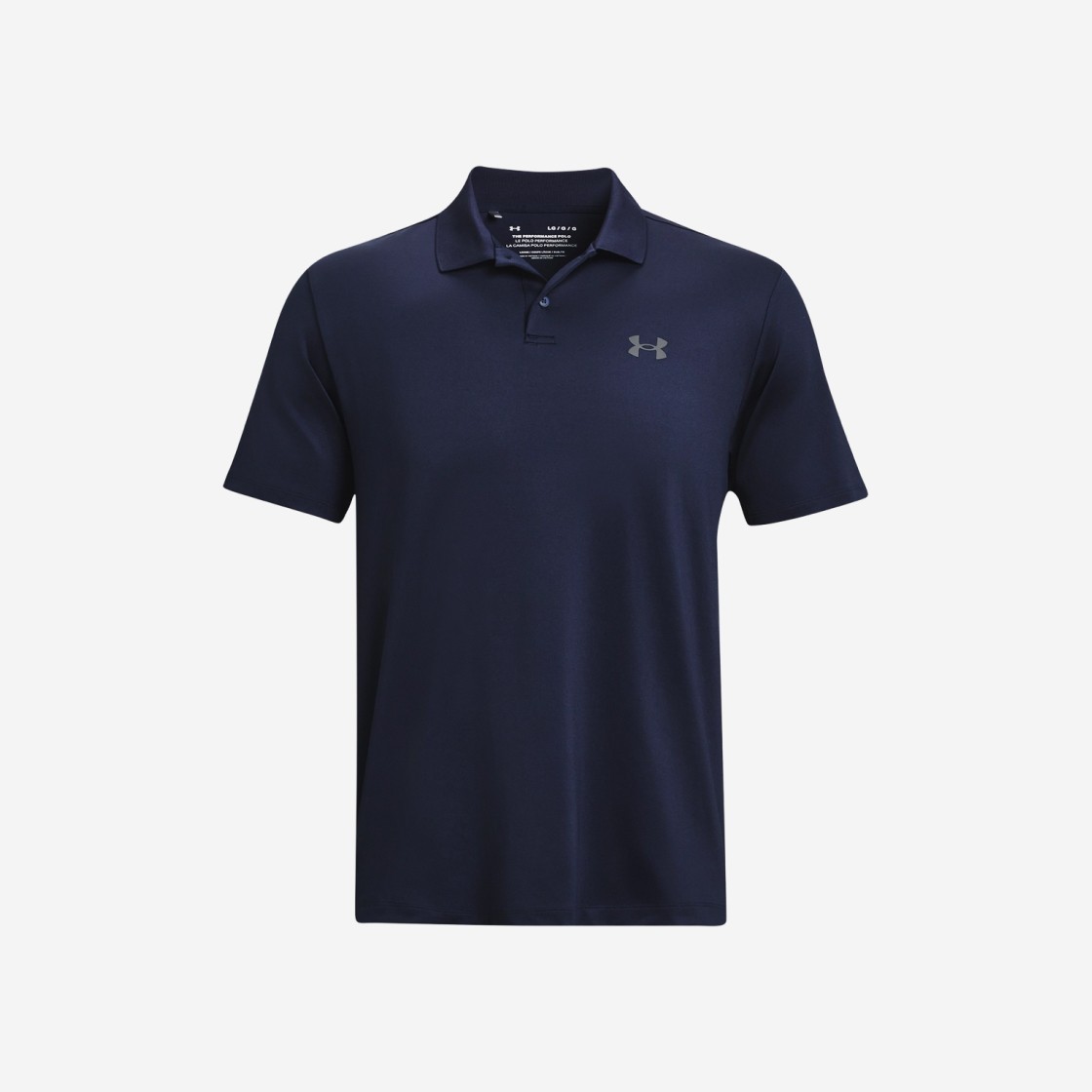 Under Armour Matchplay Polo Midnight Navy Pitch Gray 상세 이미지 1