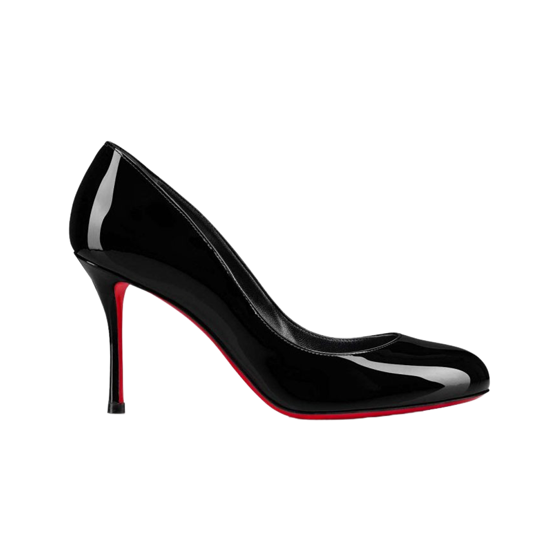 3220702B439 (W) Christian Louboutin Dolly Pump Patent Calf Leather 85mm Pumps Ultra Black