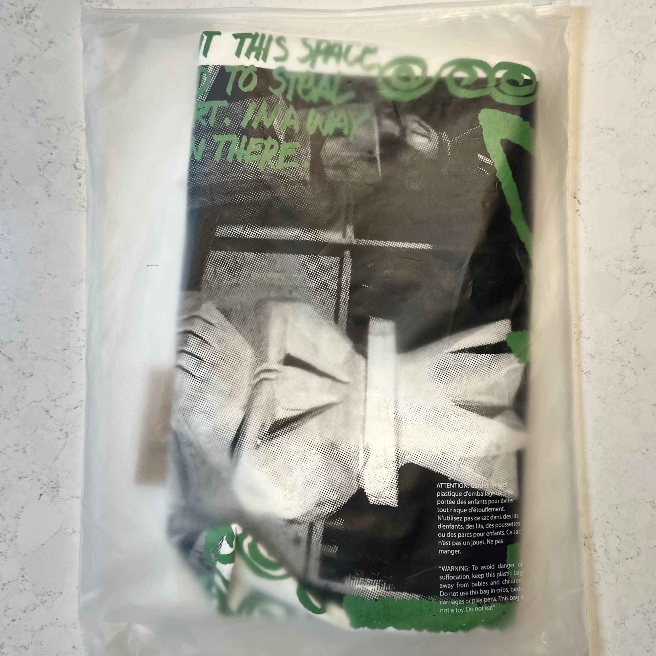 Stussy Landin T-Shirt White 착용 스타일 - 1