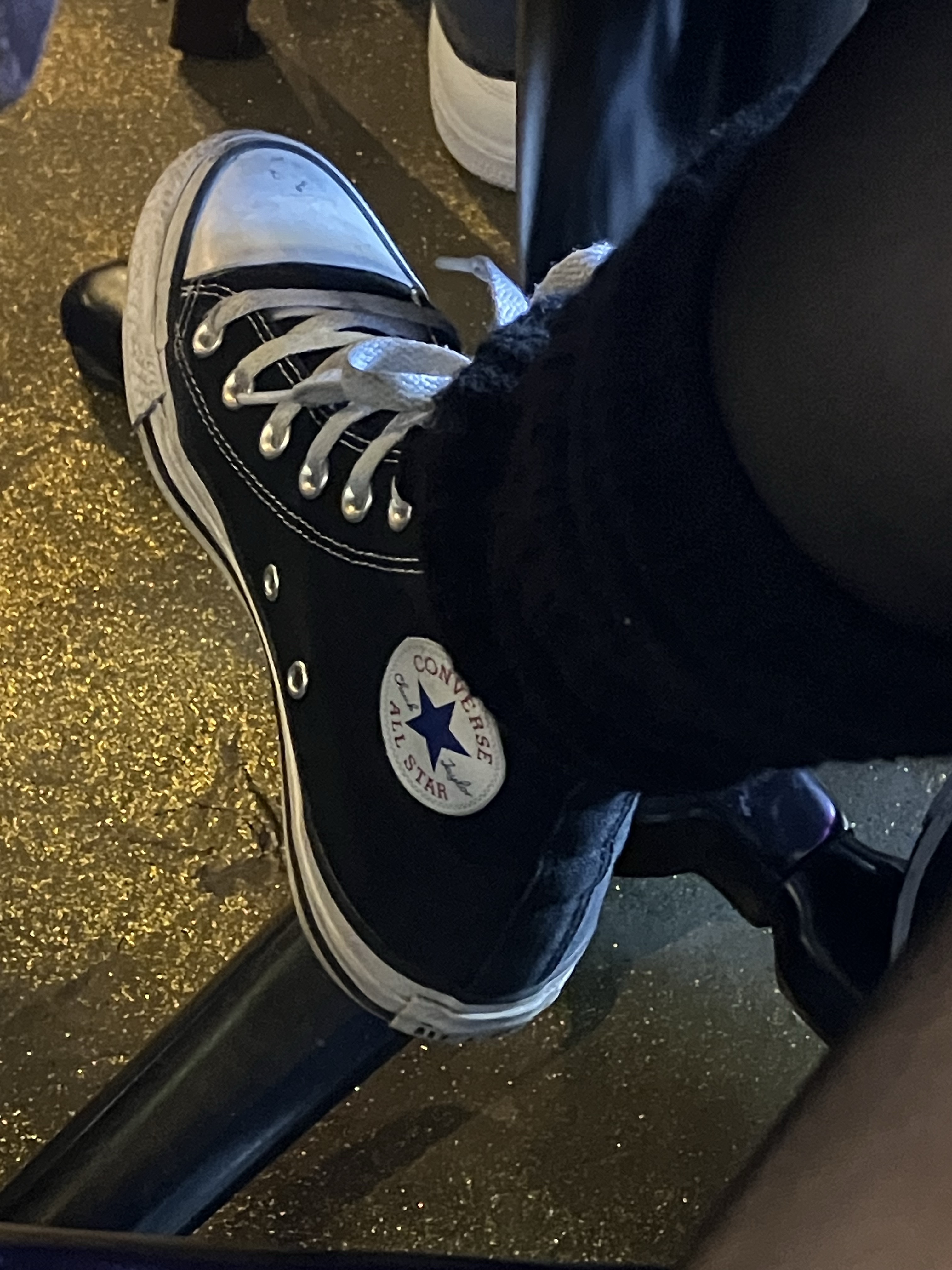 Converse Chuck 70 Hi Black 착용 스타일 - 2